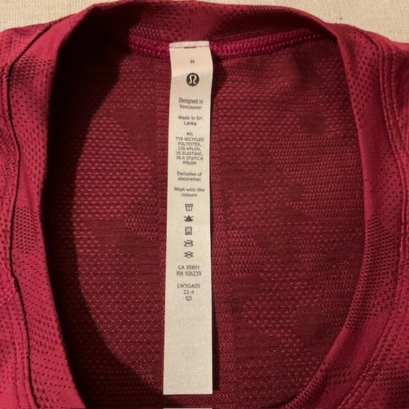 NWOT lululemon Lunar New Year Swiftly Tech L/S Shirt 2.0, Race Lgth, Sz 8, RARE! - Picture 2 of 7